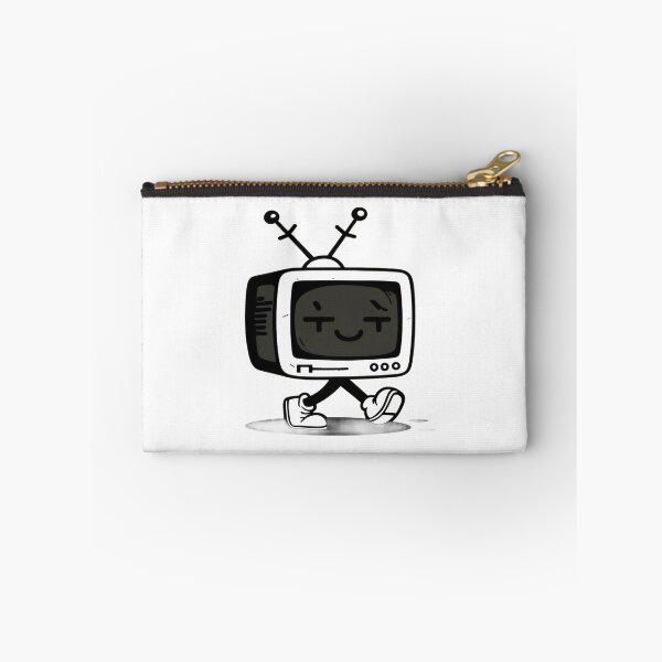 Item preview, Retro TV Walking Cartoon | Vintage Television Character Design for Nostalgic Fun & Playful Vibes designed and sold by Bright Nest Studio.