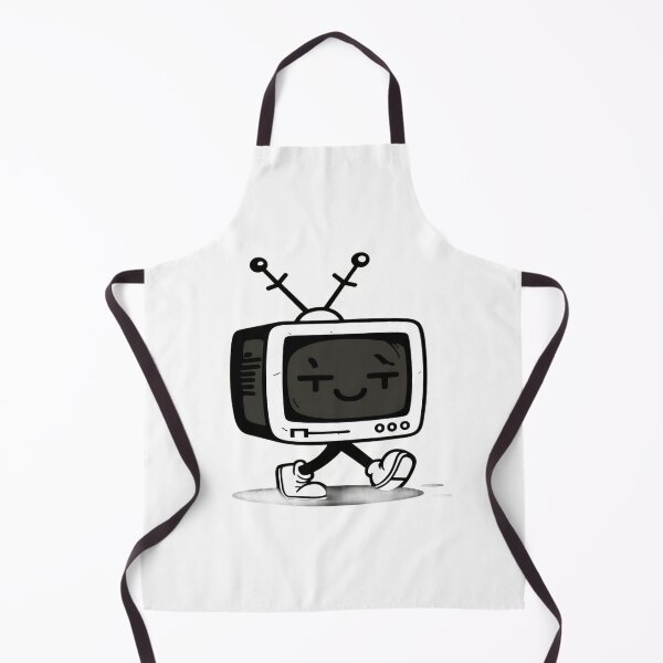 Item preview, Retro TV Walking Cartoon | Vintage Television Character Design for Nostalgic Fun & Playful Vibes designed and sold by Bright Nest Studio.