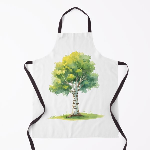 Item preview, Birch tree watercolor designed and sold by uunaa.