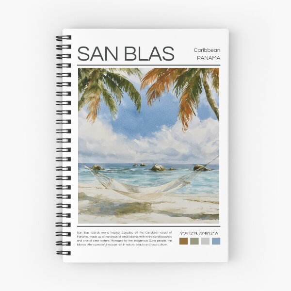Item preview, San Blas Islands - Panama - Watercolor designed and sold by StudioRedKoala.