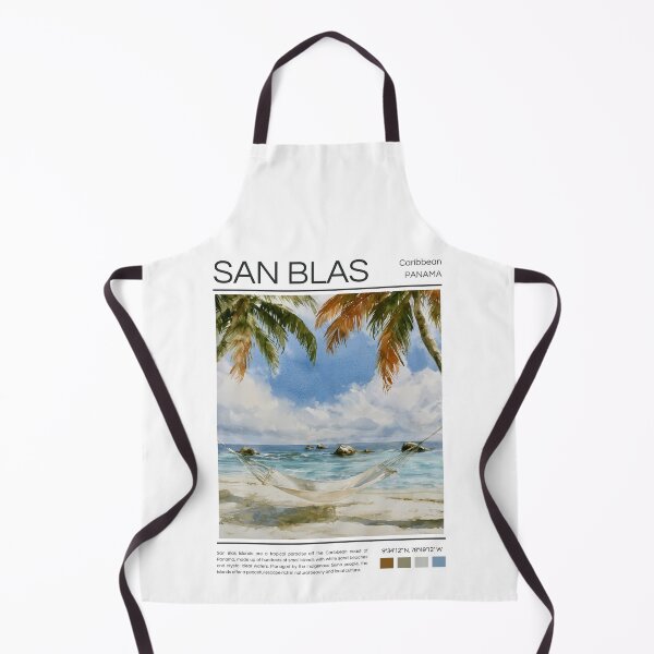 Item preview, San Blas Islands - Panama - Watercolor designed and sold by StudioRedKoala.