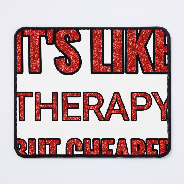 Item preview, Plane Spotting It'S Like Therapy But Cheaper And Better Red Rhinestone designed and sold by TheIconSmith.