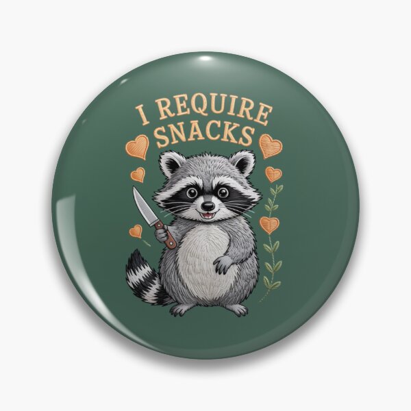 Item preview, Raccoon - I require snacks designed and sold by 123ks.