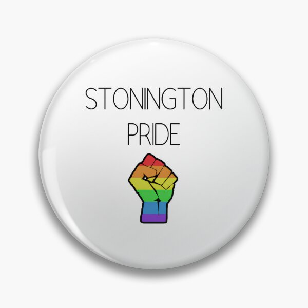 Item preview, SP Pin Button designed and sold by stoningtonpride.