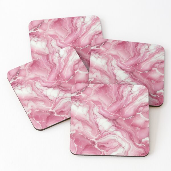 Item preview, Pink Gold Marble Stone Pattern Feminine Luxury Aesthetic designed and sold by WildStroke.