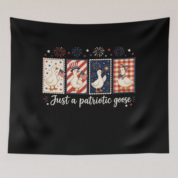 Item preview, Just a Patriotic Goose Funny American Flag 4th of July Goose,  USA 250 Years designed and sold by ArtByKatti.
