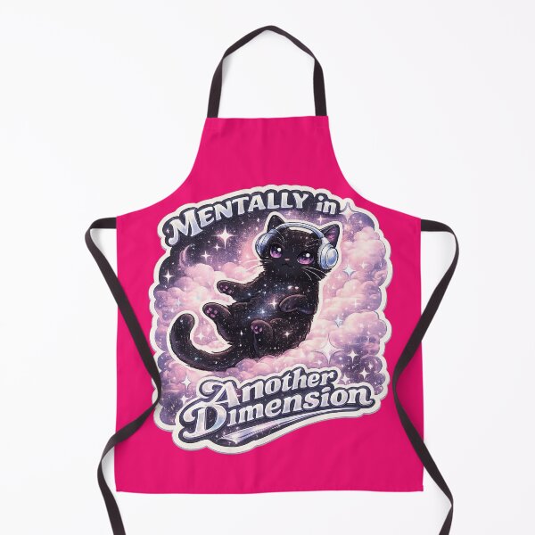 Item preview, Mentally in Another Dimension Cosmic Cat Sticker designed and sold by irfanshikh.