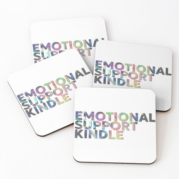 Item preview, Emotional Support Kindle designed and sold by Bookish Blossom.