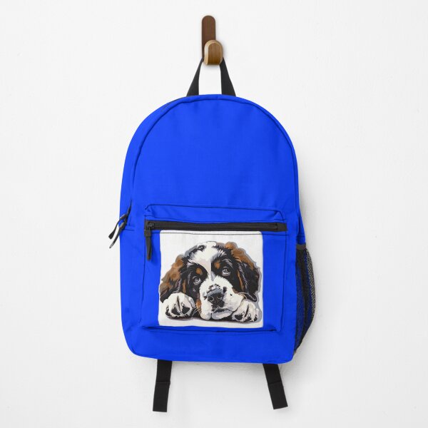 Item preview, Realistic Saint Bernard Dog Sticker | Gentle Giant Rescue Breed Portrait | Dog Lover Gift 003 designed and sold by TheTodayTribe.