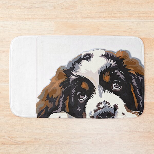 Item preview, Realistic  Saint Bernard Dog Sticker | Gentle Giant Rescue Breed Portrait | Dog Lover Gift 003 designed and sold by TheTodayTribe.