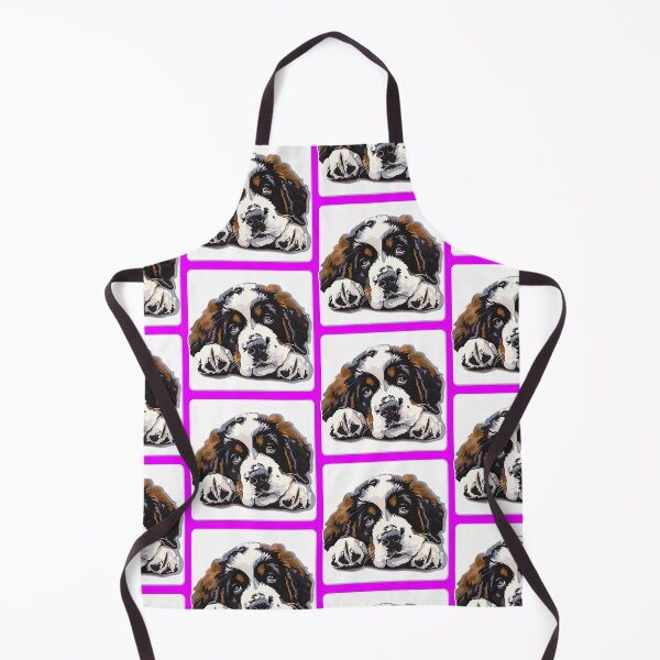 Item preview, Realistic Saint Bernard Dog Sticker | Gentle Giant Rescue Breed Portrait | Dog Lover Gift 003 designed and sold by TheTodayTribe.