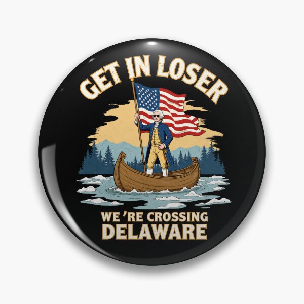 Item preview, Sube, perdedor, estamos cruzando el Delaware. designed and sold by LunaMagicStudio.
