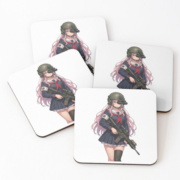 Item preview, Tactical School Girl - Anime Special Ops designed and sold by RAWLIFEGRAPHIC.