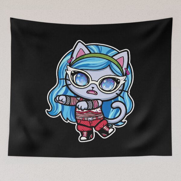 Item preview, Monster high Kawaii Cat Cosplay Parody– Ghoulia Yelps designed and sold by CuteKats.