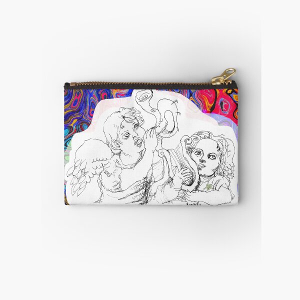 Item preview, Musical Angels (Original Ink Drawing by ACCI) designed and sold by VanyssaGraphics.