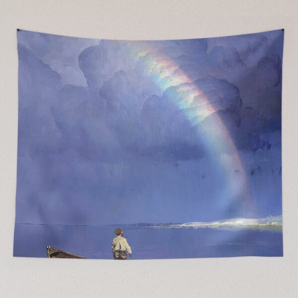 Item preview, Nikolay Dubovskoy (1859-1918) - The rainbow (1892) designed and sold by winkycheese.