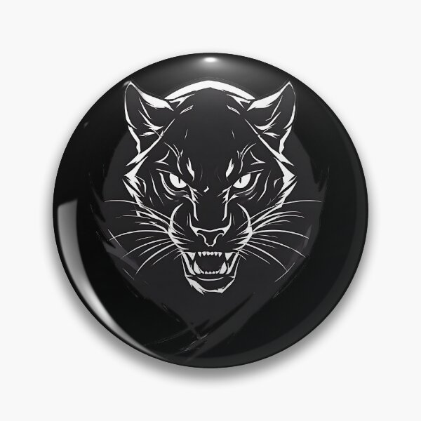 Item preview, Aggressive Black Panther Head Vector Streetwear designed and sold by UrbanPrts.