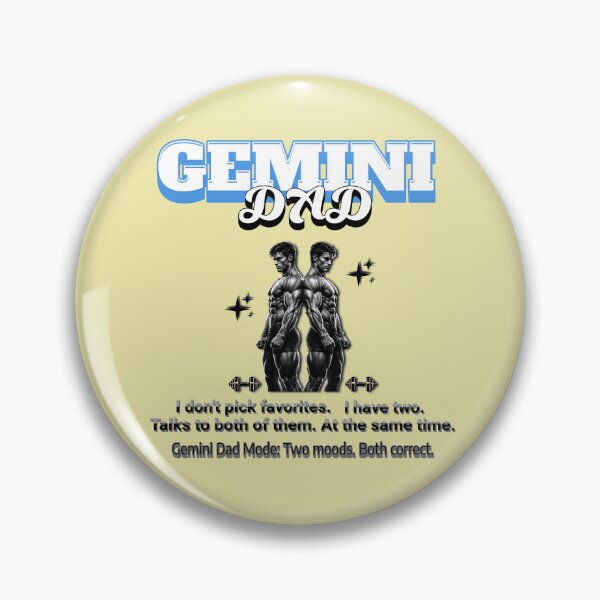 Item preview, Gemini Dad Mode designed and sold by ZenWealthDesign.