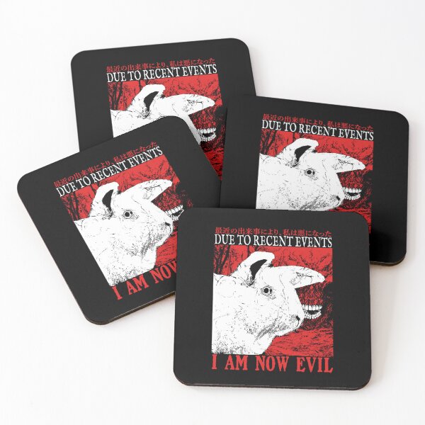 Item preview, I Am Now Evil Rabbit designed and sold by VintageMedatsu.