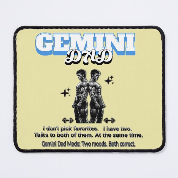 Item preview, Gemini Dad Mode designed and sold by ZenWealthDesign.