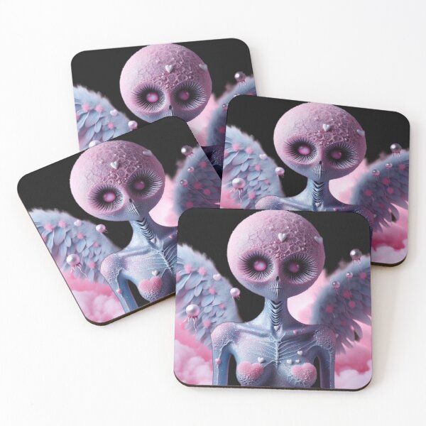 Item preview, Cosmic Heart Angel – Pastel Goth Alien designed and sold by LujziWorld.