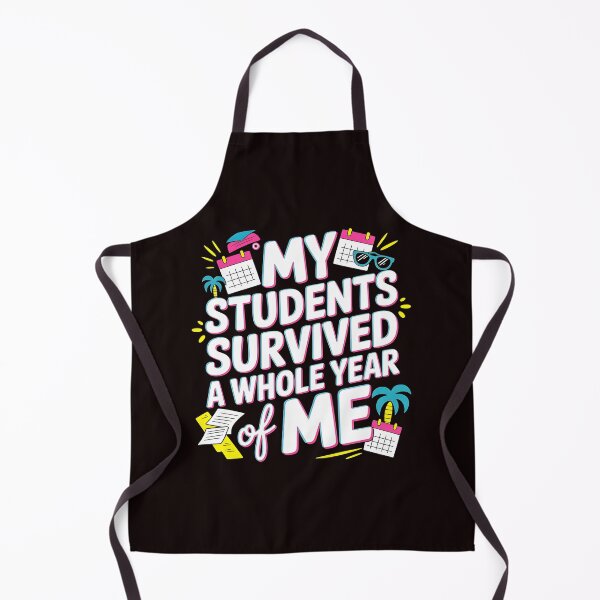 Item preview, My Students Survived A Whole Year of Me – Summer Vacation Teacher Humor designed and sold by Redgiant87x.
