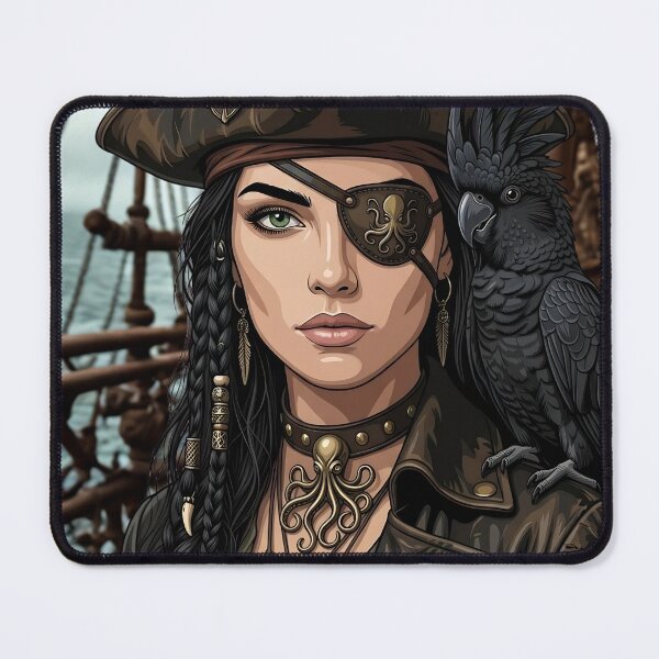 Item preview, Queen of the Seas: Black Cockatoo Edition designed and sold by skrzydlatyraj.