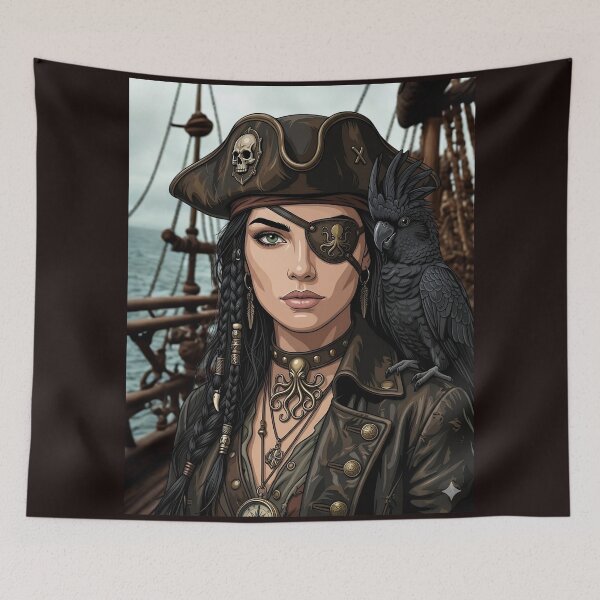 Item preview, Queen of the Seas: Black Cockatoo Edition designed and sold by skrzydlatyraj.