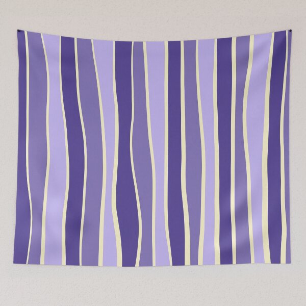Item preview, Imperfect stripe - Purple  designed and sold by Pattern Pie.