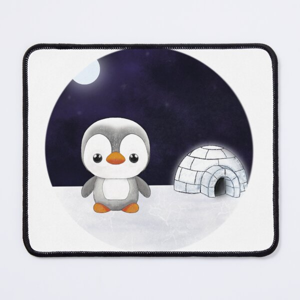 Item preview, Cute penguin in its igloo designed and sold by pilar-tebar.design.