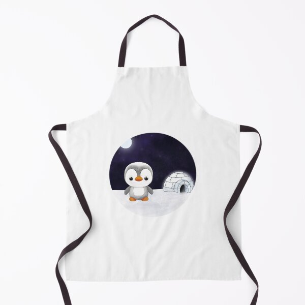 Item preview, Cute penguin in its igloo designed and sold by pilar-tebar.design.