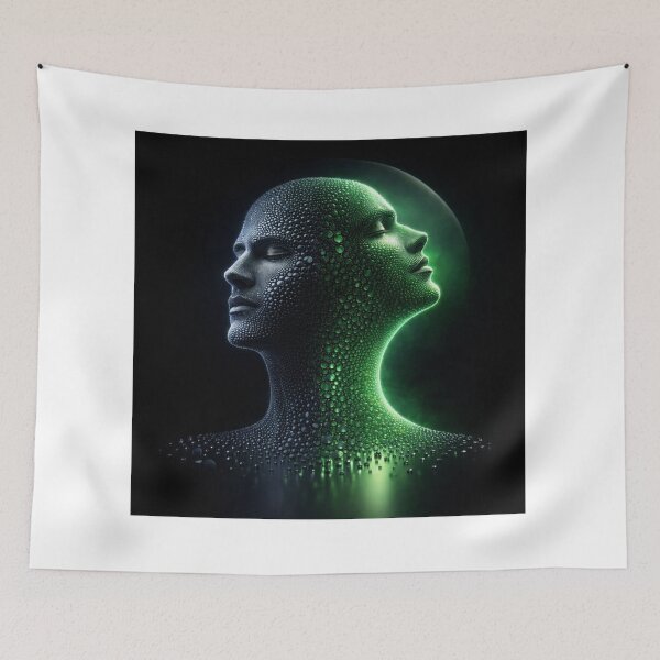 Item preview, Emerald Consciousness designed and sold by JcAbstractArt.
