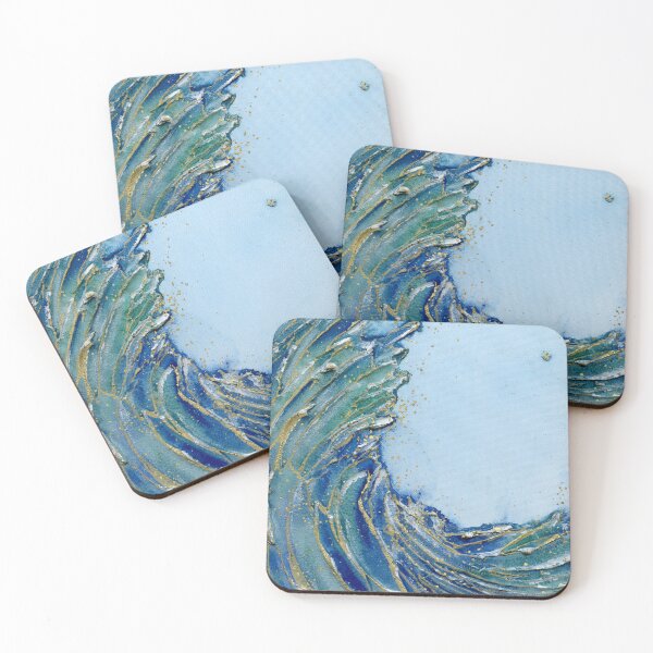 Item preview, Cresting Wave - Surf's Up! Serene Sea Art designed and sold by Cass Harker Studio.