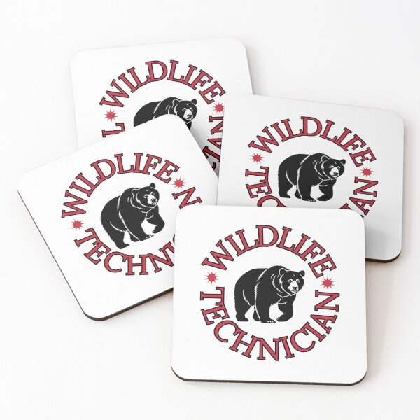 Item preview,  Wildlife Technician Bear Circular Red Text logo designed and sold by Shel13X.