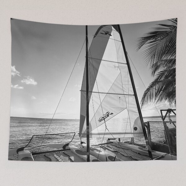 Item preview, Barbados Beach sunset Catamaran designed and sold by Londonimages.