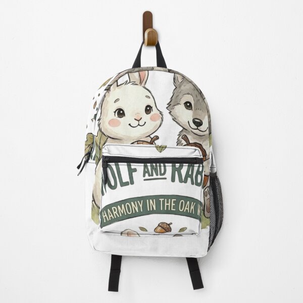 Item preview, Wolf and Rabbit Harmony designed and sold by AetherEcho.