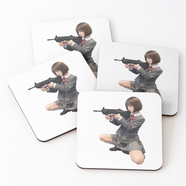 Item preview, Tactical School Girl - Anime Special Ops designed and sold by RAWLIFEGRAPHIC.