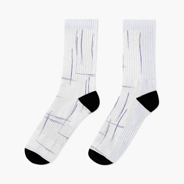 Item preview, Line Study No.02 – Indigo Minimal Abstract Line Artwork  designed and sold by KleanGirlAesthetics.