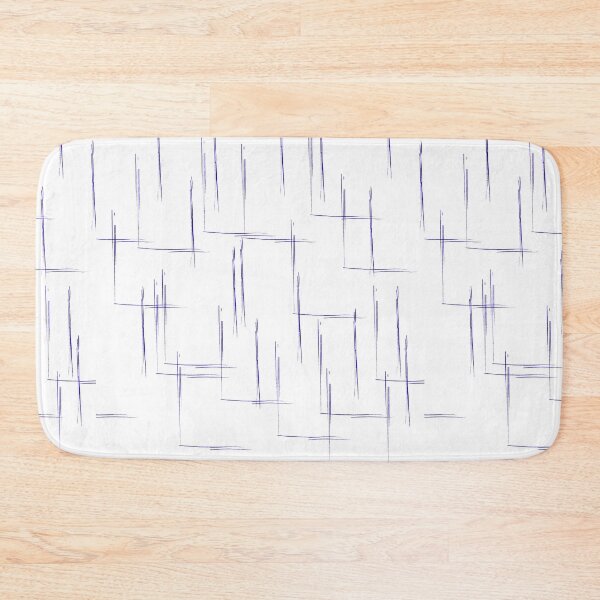 Item preview, Line Study No.02 – Indigo Minimal Abstract Line Artwork  designed and sold by KleanGirlAesthetics.
