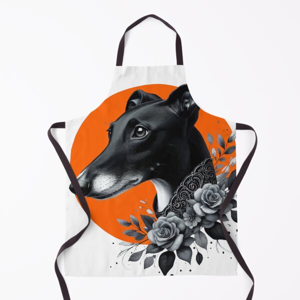 Item preview, Galgo Blackbeauty No. 7 designed and sold by GALOGO – Art for Sighthounds & Animal Welfare.