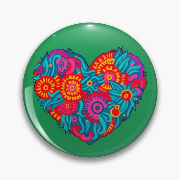 Item preview, Petal Power: Pop Art Stipple Heart Design designed and sold by Miheerala.