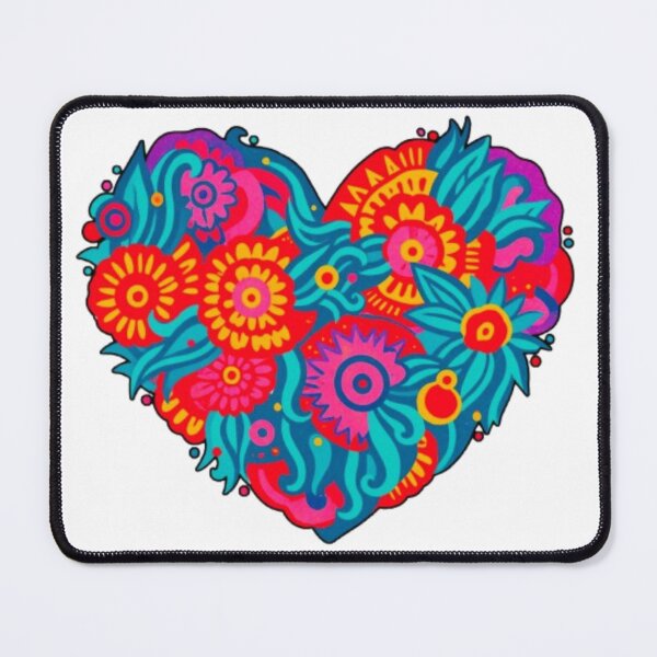 Item preview, Petal Power: Pop Art Stipple Heart Design designed and sold by Miheerala.