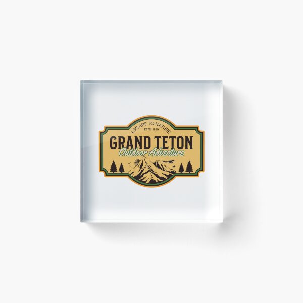 Item preview, Grand Teton National State Park Classic T-shirt Sticker designed and sold by ThinkNature!.