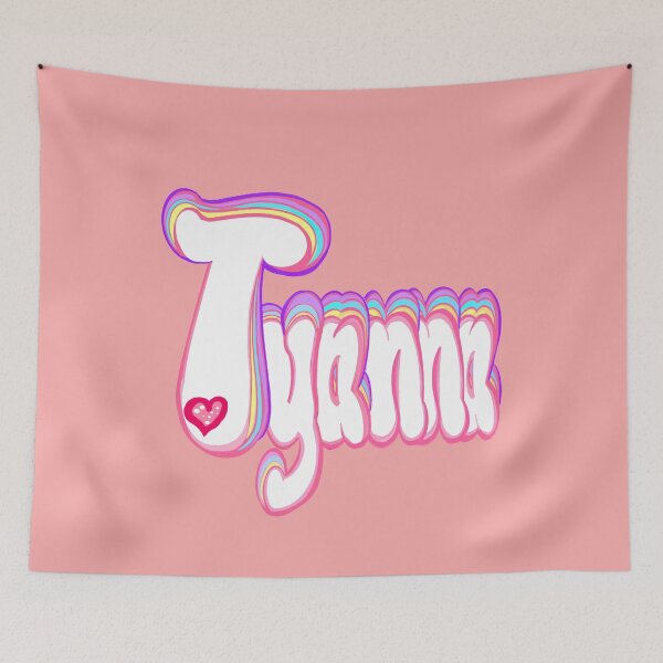 Item preview, Tyanna Girl and woman Name Personalized Custom Gift Tyanna Name Design designed and sold by Artonmytee.
