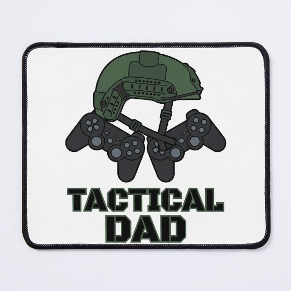 Item preview, Tactical Dad Gaming Helmet Controllers Father's Day designed and sold by TeNovaStudio.