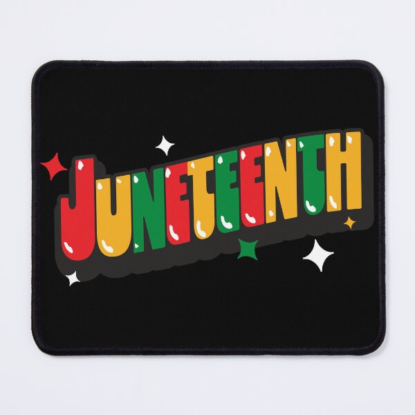 Item preview, Juneteenth colorful typography design designed and sold by Jdawnink.