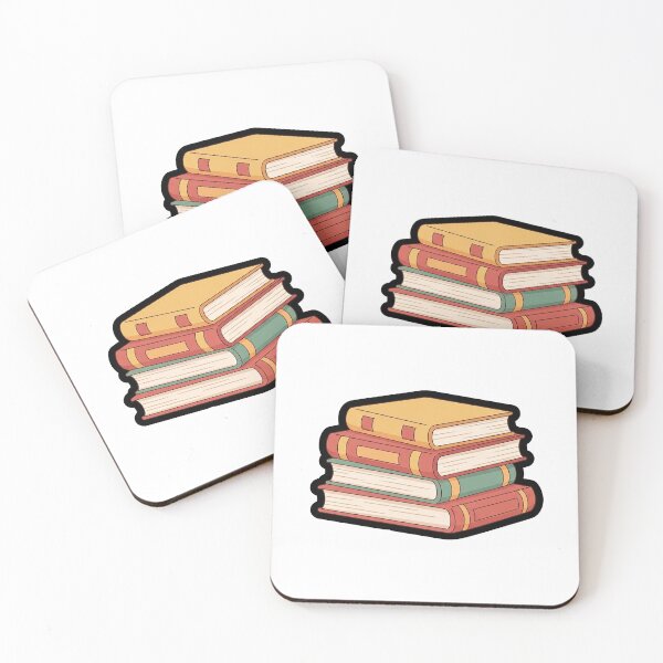 Item preview, Cozy Book Stack Sticker designed and sold by Osmose-Studio ⭐⭐⭐⭐⭐.