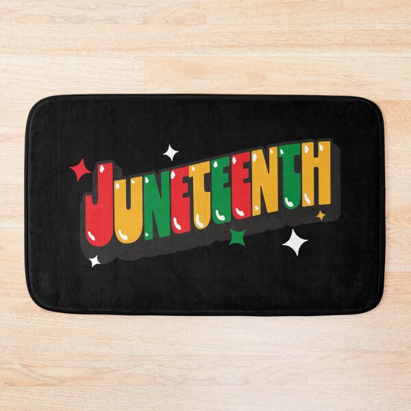 Item preview, Juneteenth colorful typography design designed and sold by Jdawnink.