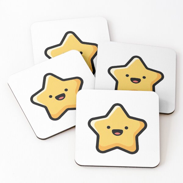 Item preview, Cute Smiling Star Sticker designed and sold by Osmose-Studio ⭐⭐⭐⭐⭐.