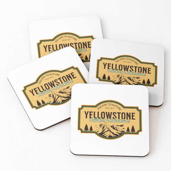 Item preview, Yellowstone National State Park Classic T-shirt Sticker designed and sold by ThinkNature!.